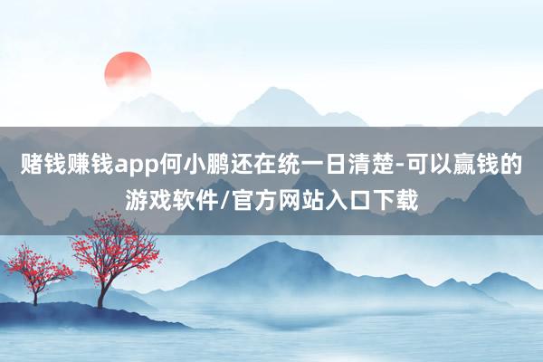 赌钱赚钱app何小鹏还在统一日清楚-可以赢钱的游戏软件/官方网站入口下载